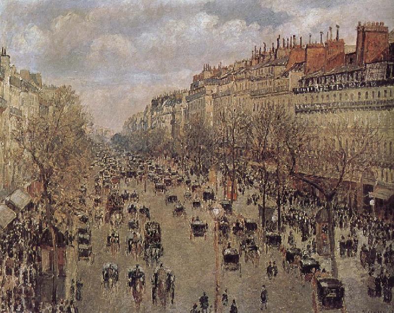 Camille Pissarro street china oil painting image